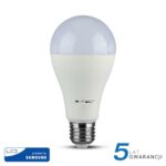 Żarówka LED V-TAC SAMSUNG CHIP 15W E27 A65 VT-215 3000K 1250lm 5 Lat Gwarancji